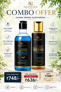 Signature Glow Brighten All Over Combo — Exfoliating Body Wash + Kojic Acid Facewash