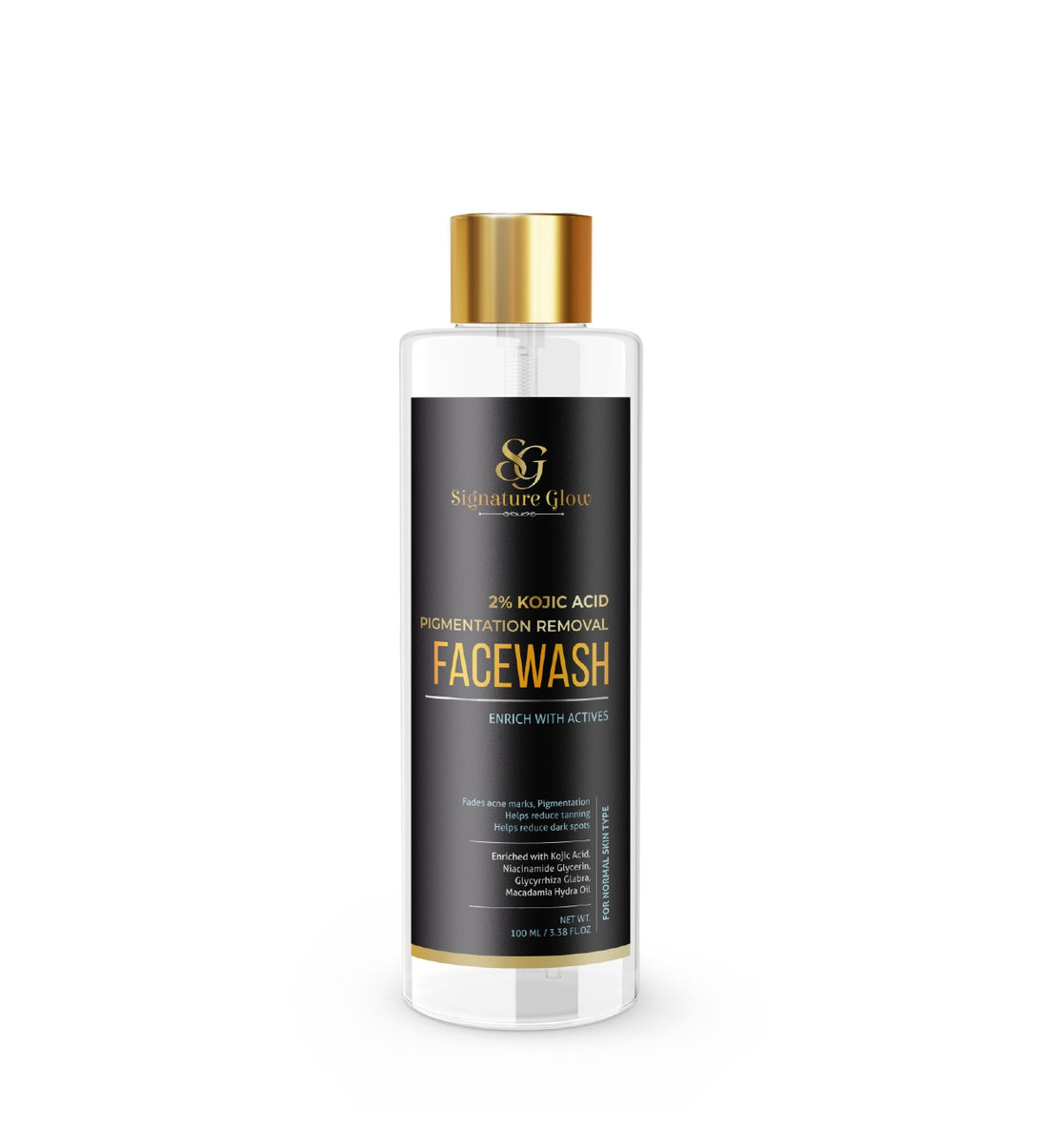 Signature Glow 2% Kojic Acid Pigmentation Removal Facewash 100ml