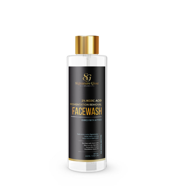 Signature Glow 2% Kojic Acid Pigmentation Removal Facewash (100ml)