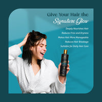 Signature Glow Hair Repair Conditioner with corn and soy protein