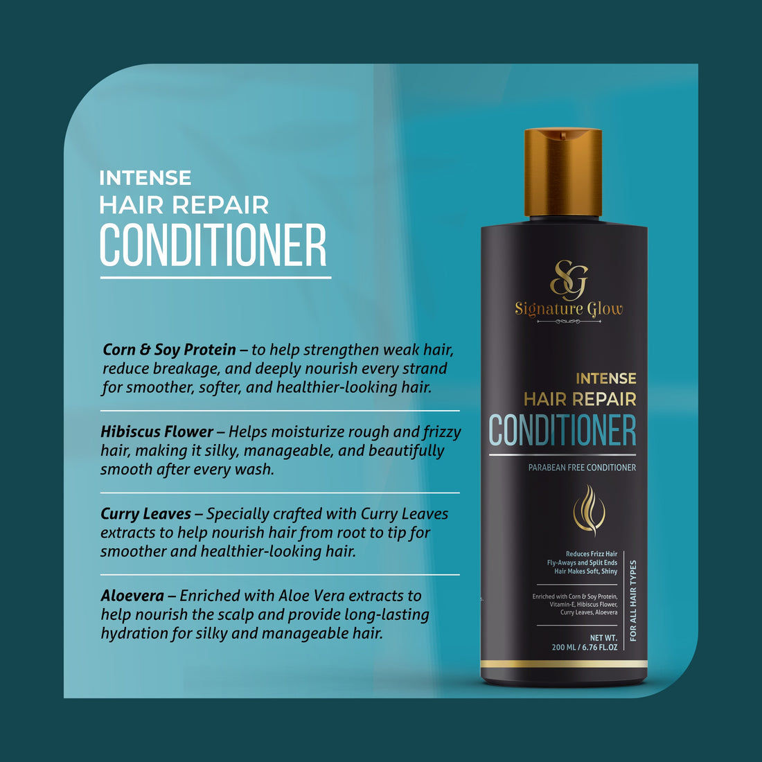 Signature Glow Intense Hair Repair Conditioner 200ml