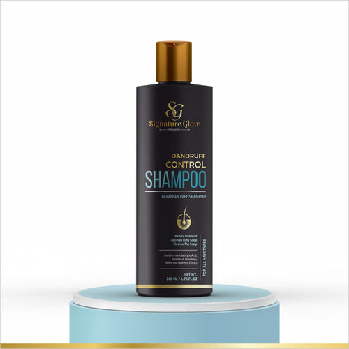 Signature Glow Hair Care Combo — Dandruff Control + Hair Fall Control Shampoo (200ml Each)