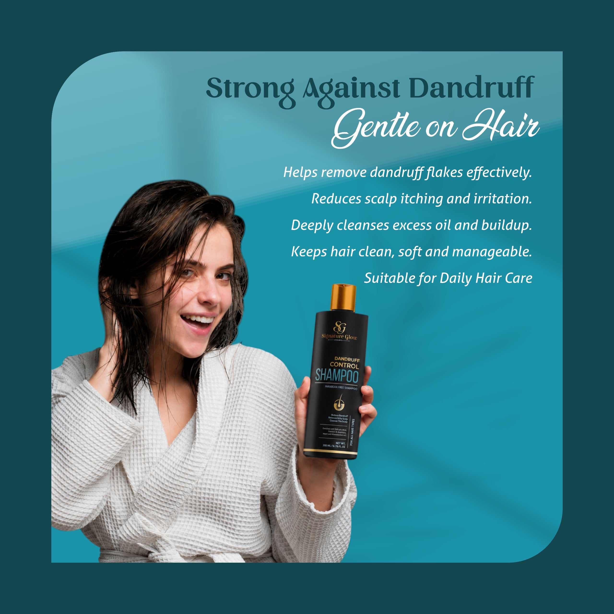 Signature Glow Dandruff Control Shampoo 200ML