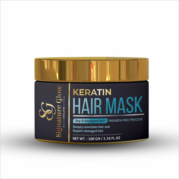 Signature Glow Keratin Hair Mask for Dry & Damaged Hair 100g