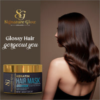 Signature Glow Keratin Hair Mask for Dry & Damaged Hair 100g